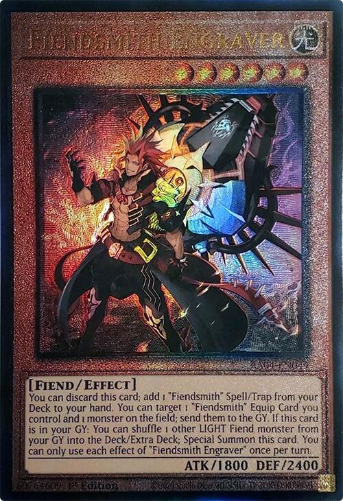 Fiendsmith Engraver [RA04-EN049] Prismatic Ultimate Rare | RetroPlay Games