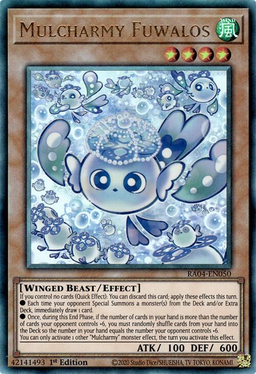 Mulcharmy Fuwalos [RA04-EN050] Prismatic Ultimate Rare | RetroPlay Games