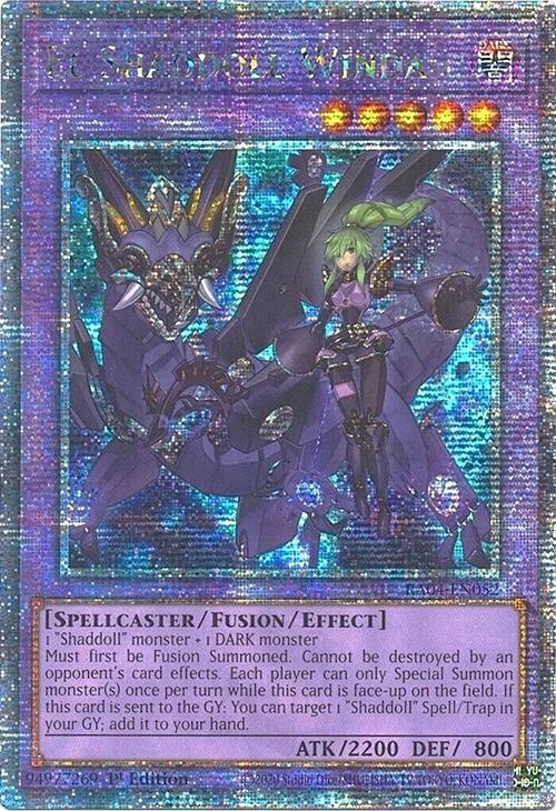 El Shaddoll Winda (Alternate Art) [RA04-EN052] Quarter Century Secret Rare | RetroPlay Games