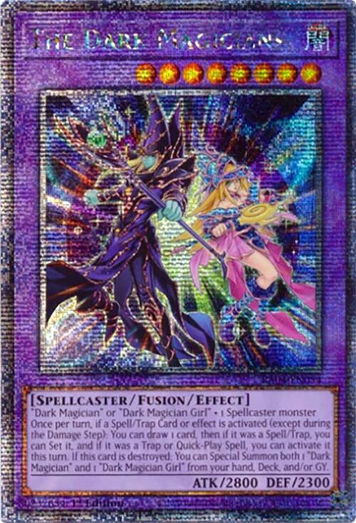The Dark Magicians [RA04-EN054] Quarter Century Secret Rare | RetroPlay Games