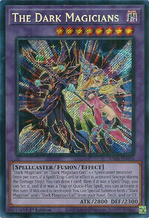 The Dark Magicians [RA04-EN054] Secret Rare | RetroPlay Games