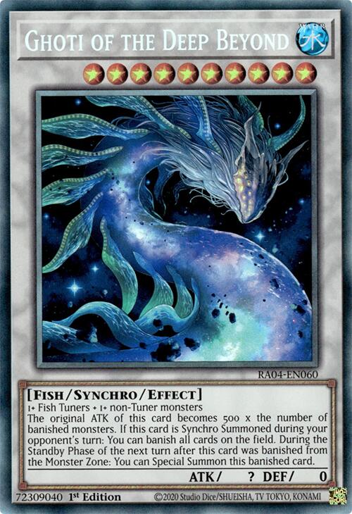 Ghoti of the Deep Beyond [RA04-EN060] Prismatic Collector's Rare | RetroPlay Games