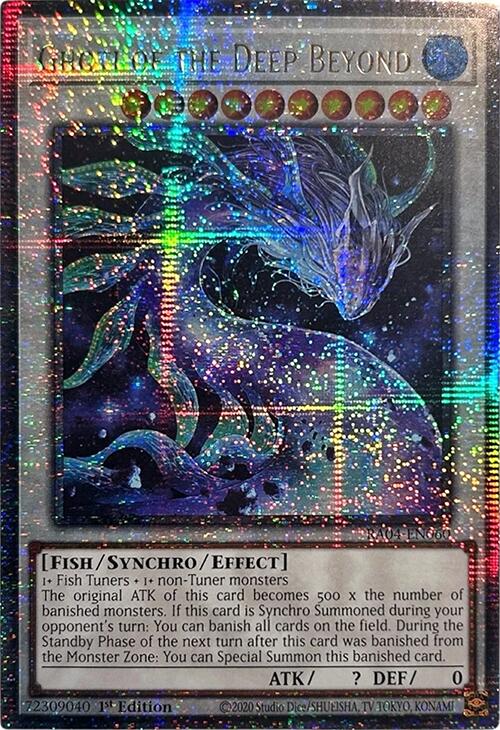Ghoti of the Deep Beyond [RA04-EN060] Quarter Century Secret Rare | RetroPlay Games