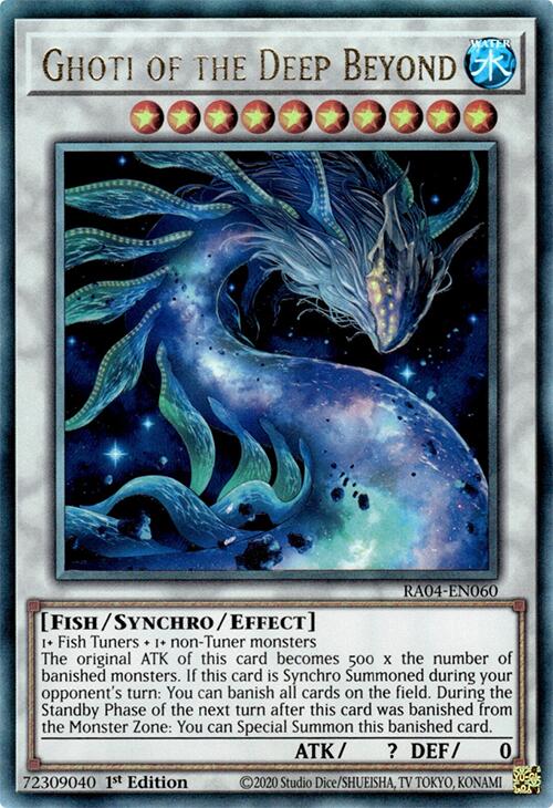 Ghoti of the Deep Beyond [RA04-EN060] Prismatic Ultimate Rare | RetroPlay Games