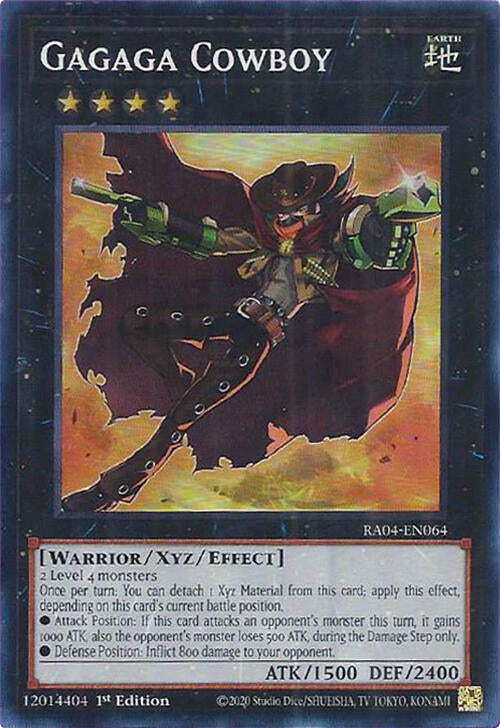 Gagaga Cowboy [RA04-EN064] Super Rare | RetroPlay Games