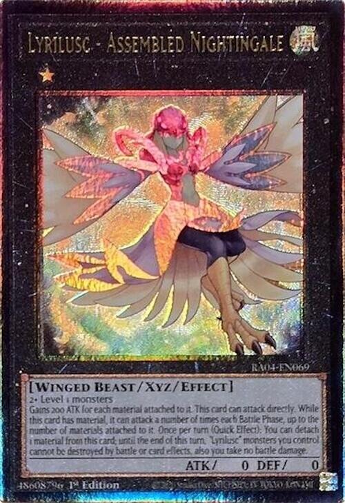 Lyrilusc - Assembled Nightingale [RA04-EN069] Prismatic Ultimate Rare | RetroPlay Games