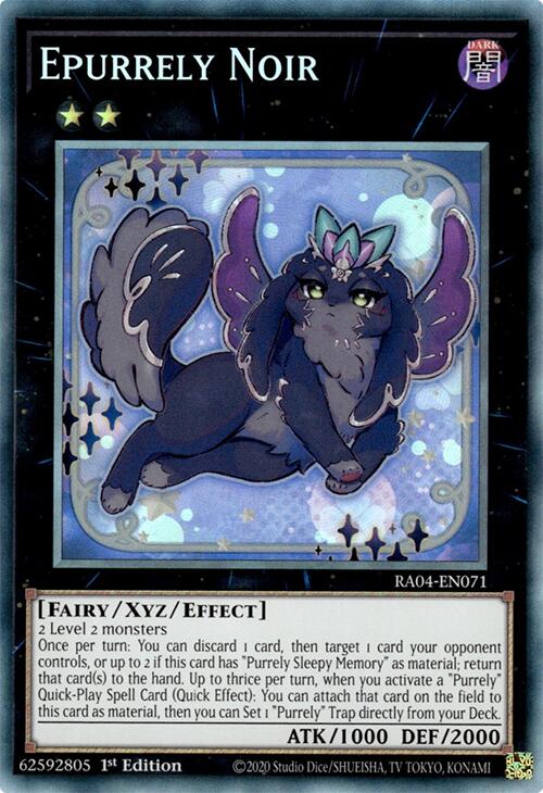 Epurrely Noir [RA04-EN071] Prismatic Collector's Rare | RetroPlay Games