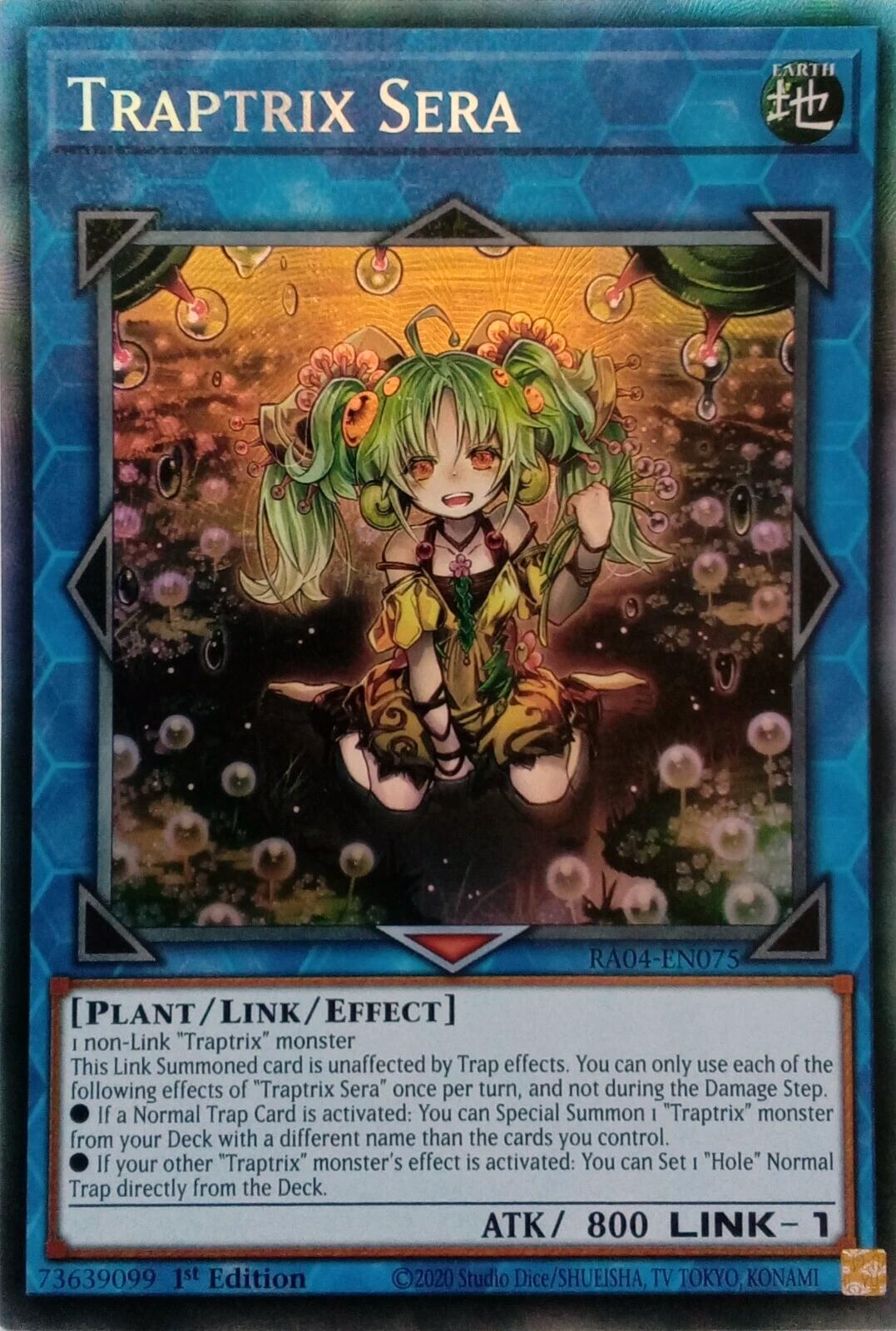 Traptrix Sera [RA04-EN075] Prismatic Collector's Rare | RetroPlay Games