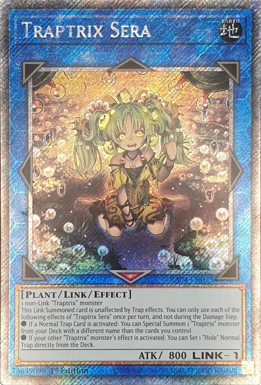 Traptrix Sera [RA04-EN075] Platinum Secret Rare | RetroPlay Games