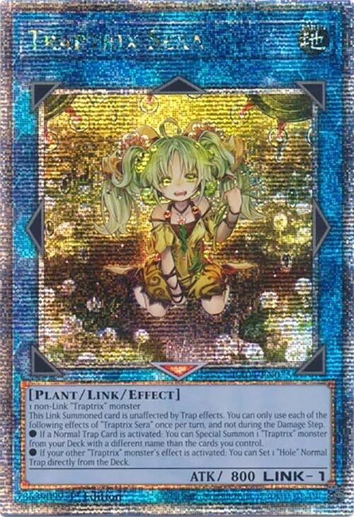 Traptrix Sera [RA04-EN075] Quarter Century Secret Rare | RetroPlay Games