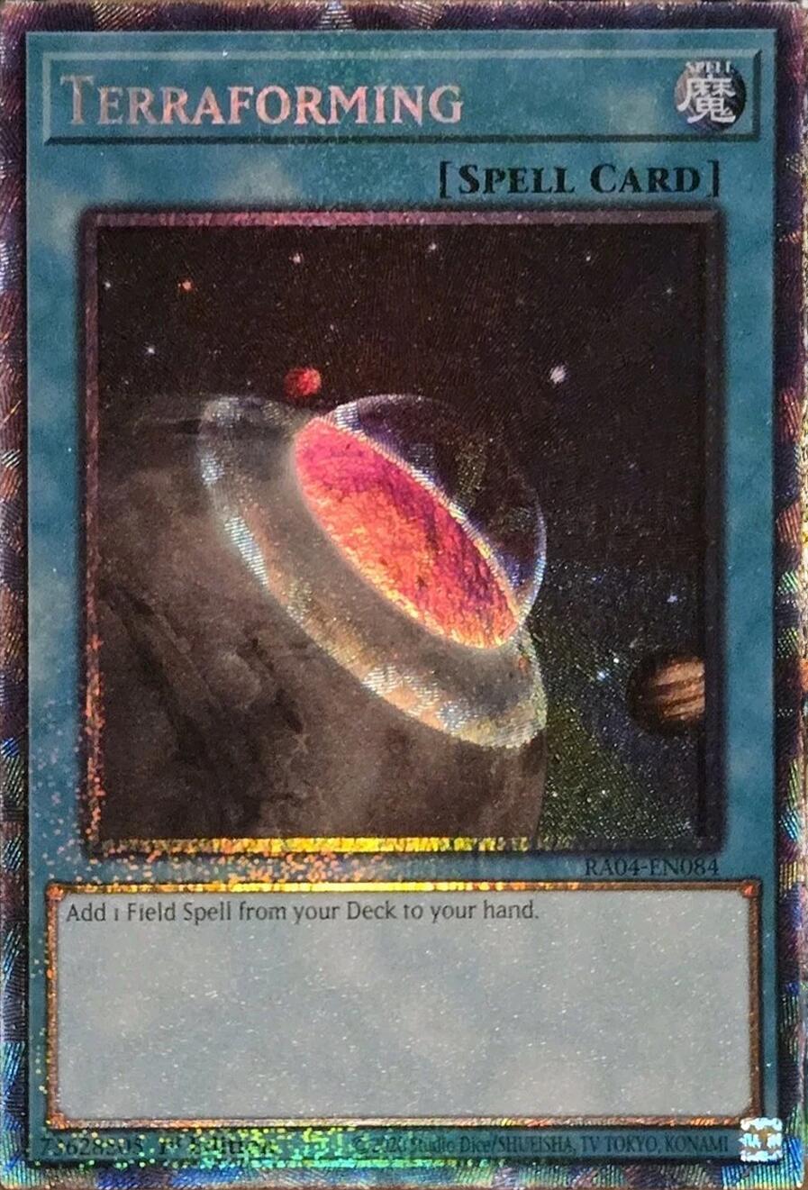 Terraforming [RA04-EN084] Prismatic Collector's Rare | RetroPlay Games