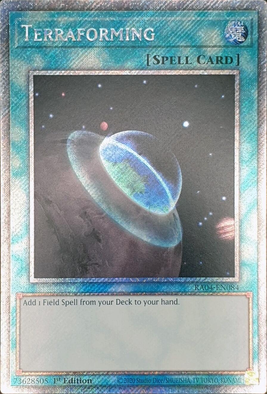 Terraforming [RA04-EN084] Platinum Secret Rare | RetroPlay Games