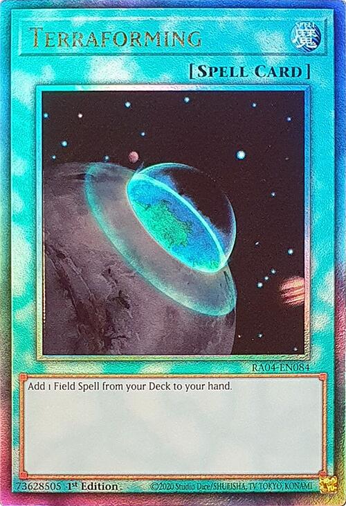 Terraforming [RA04-EN084] Prismatic Ultimate Rare | RetroPlay Games