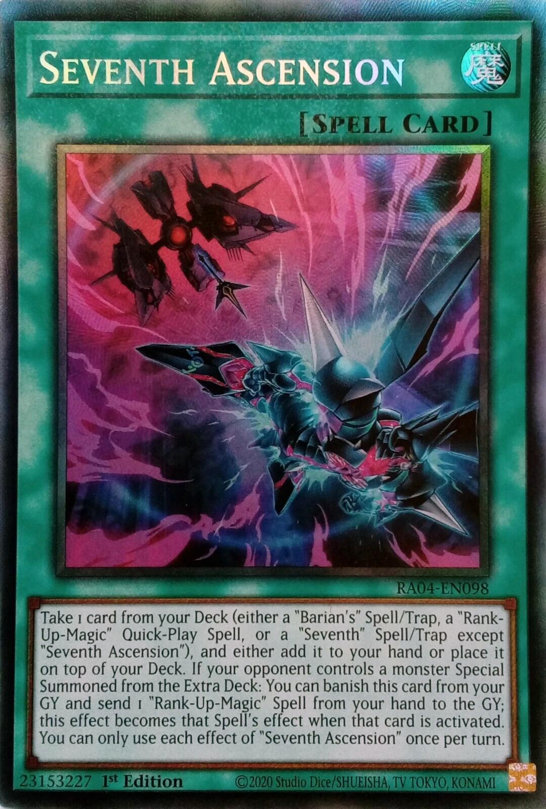 Seventh Ascension [RA04-EN098] Prismatic Collector's Rare | RetroPlay Games