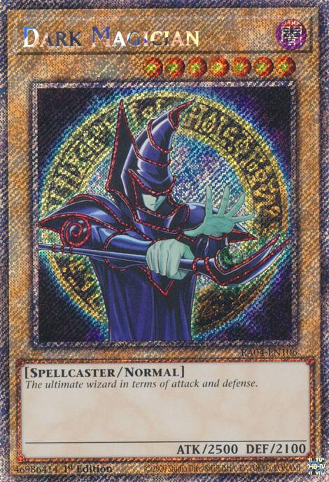 Dark Magician (9th Art) [RA04-EN106] Platinum Secret Rare | RetroPlay Games