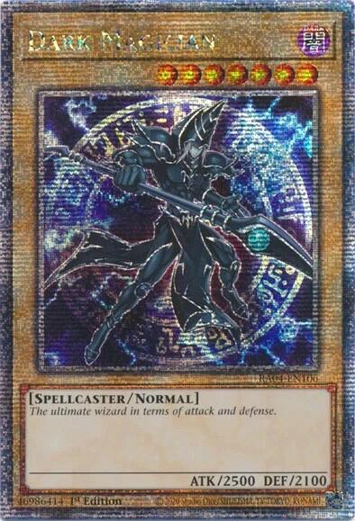Dark Magician (7th Art) [RA04-EN106] Quarter Century Secret Rare | RetroPlay Games