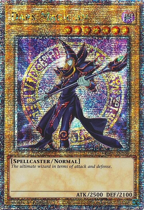 Dark Magician (8th Art) [RA04-EN106] Quarter Century Secret Rare | RetroPlay Games