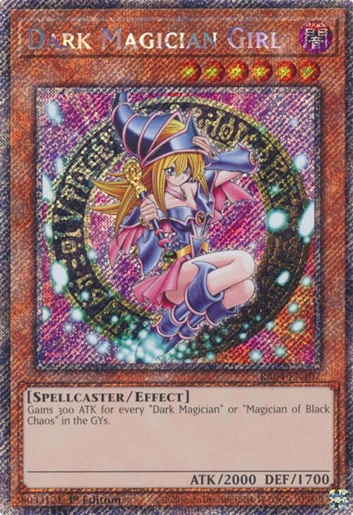 Dark Magician Girl (3rd Art) [RA04-EN107] Platinum Secret Rare | RetroPlay Games