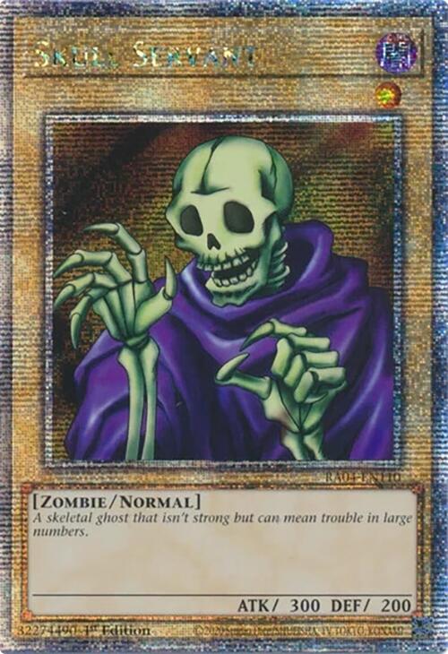 Skull Servant [RA04-EN110] Quarter Century Secret Rare | RetroPlay Games