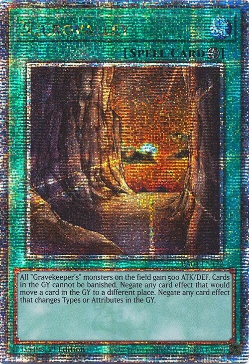 Necrovalley [RA04-EN122] Quarter Century Secret Rare | RetroPlay Games