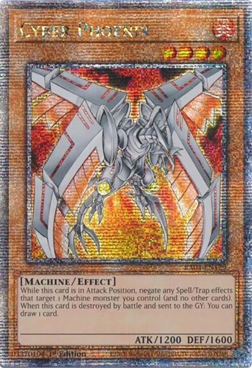 Cyber Phoenix [RA04-EN129] Quarter Century Secret Rare | RetroPlay Games