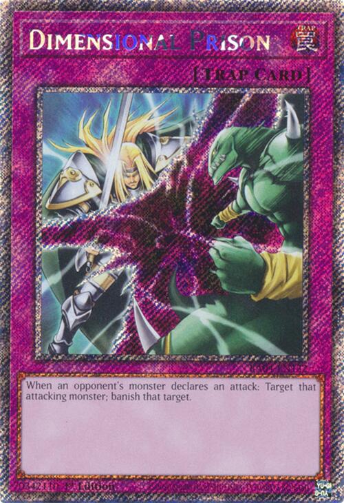 Dimensional Prison [RA04-EN132] Platinum Secret Rare | RetroPlay Games