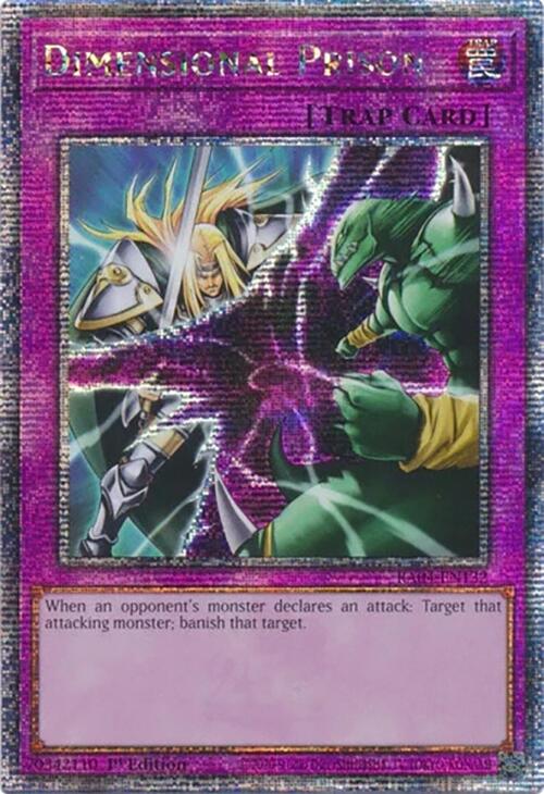 Dimensional Prison [RA04-EN132] Quarter Century Secret Rare | RetroPlay Games