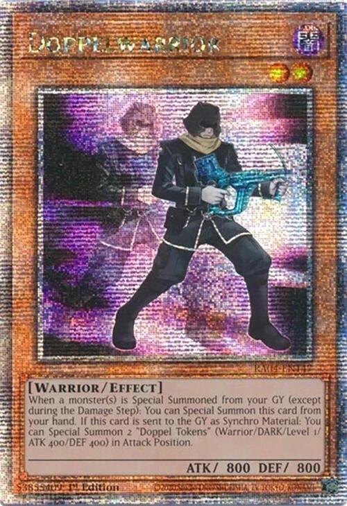 Doppelwarrior [RA04-EN147] Quarter Century Secret Rare | RetroPlay Games