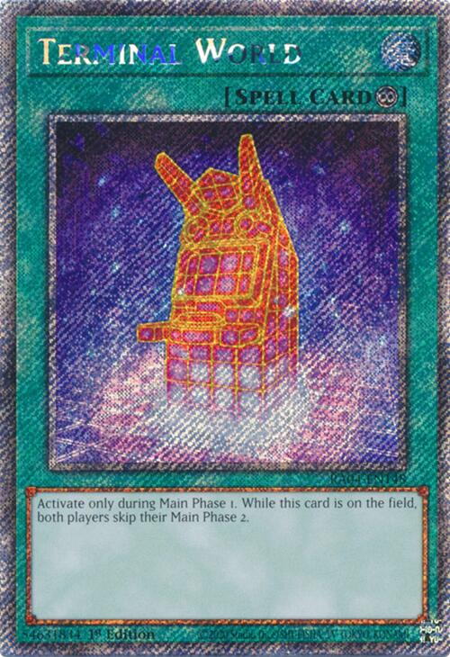 Terminal World [RA04-EN148] Platinum Secret Rare | RetroPlay Games