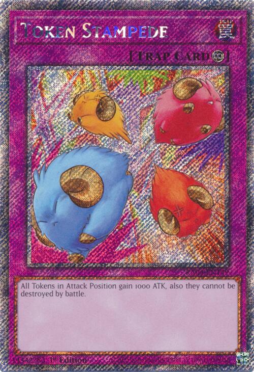 Token Stampede [RA04-EN149] Platinum Secret Rare | RetroPlay Games