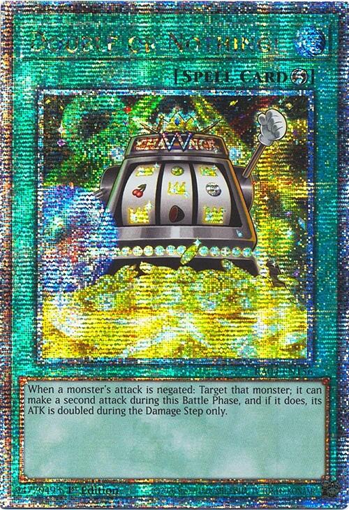 Double or Nothing! [RA04-EN156] Quarter Century Secret Rare | RetroPlay Games