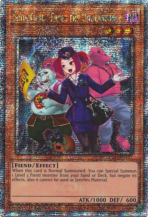 Tour Guide from the Underworld (Alternate Art) [RA04-EN157] Quarter Century Secret Rare | RetroPlay Games