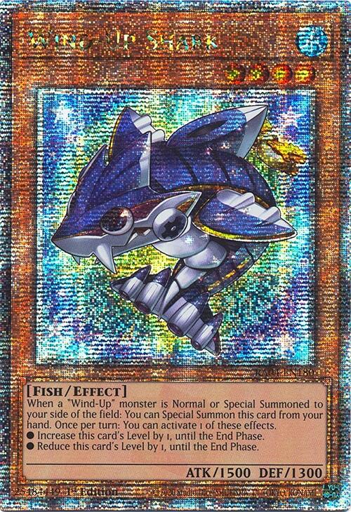 Wind-Up Shark [RA04-EN180] Quarter Century Secret Rare | RetroPlay Games