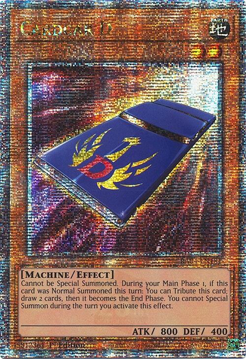 Cardcar D [RA04-EN181] Quarter Century Secret Rare | RetroPlay Games