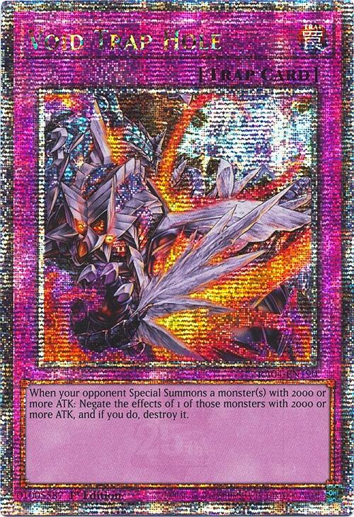 Void Trap Hole [RA04-EN190] Quarter Century Secret Rare | RetroPlay Games