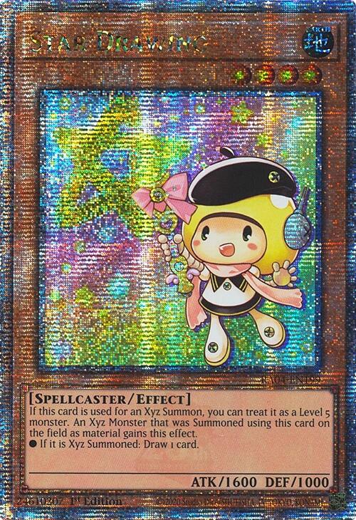 Star Drawing [RA04-EN199] Quarter Century Secret Rare | RetroPlay Games