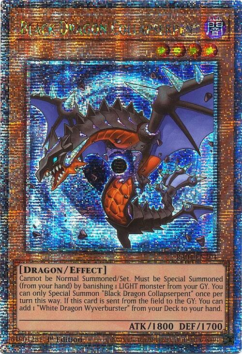 Black Dragon Collapserpent [RA04-EN204] Quarter Century Secret Rare | RetroPlay Games
