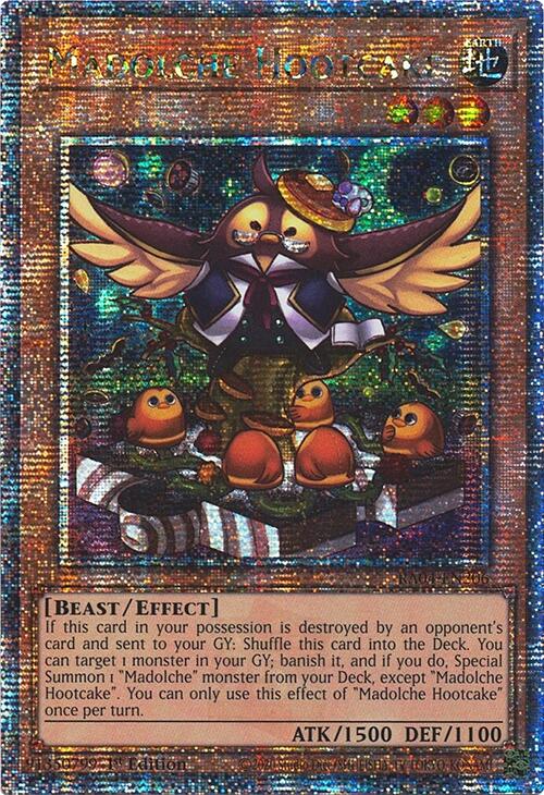 Madolche Hootcake [RA04-EN206] Quarter Century Secret Rare | RetroPlay Games