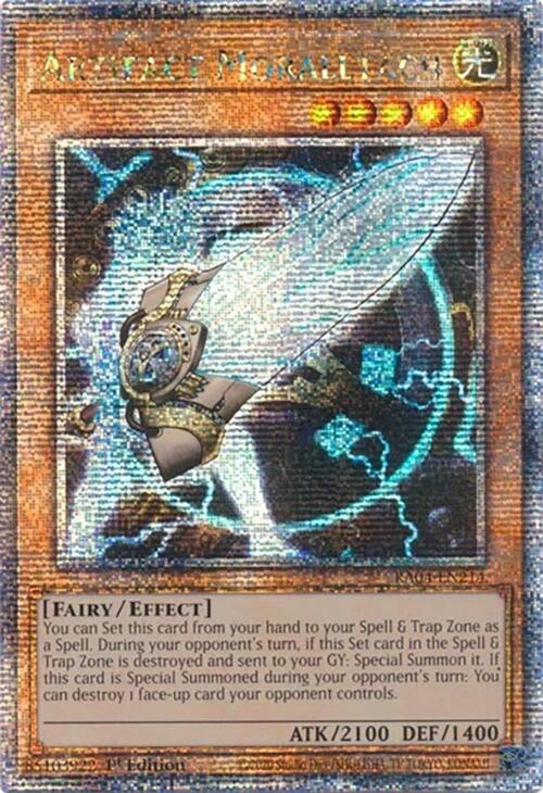 Artifact Moralltach [RA04-EN214] Quarter Century Secret Rare | RetroPlay Games