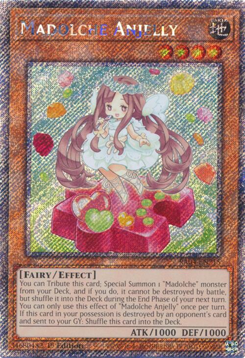 Madolche Anjelly [RA04-EN215] Platinum Secret Rare | RetroPlay Games
