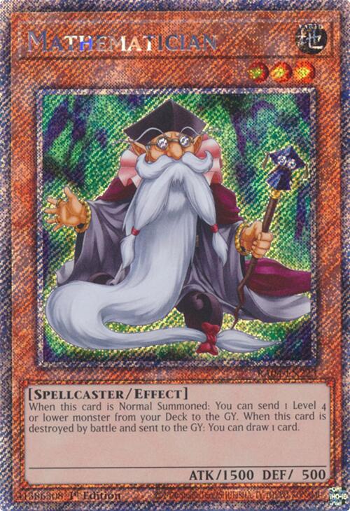 Mathematician [RA04-EN223] Platinum Secret Rare | RetroPlay Games