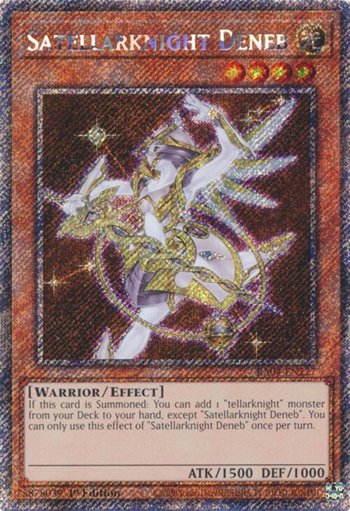 Satellarknight Deneb [RA04-EN227] Platinum Secret Rare | RetroPlay Games