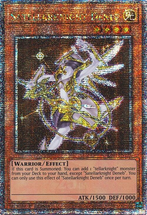 Satellarknight Deneb [RA04-EN227] Quarter Century Secret Rare | RetroPlay Games