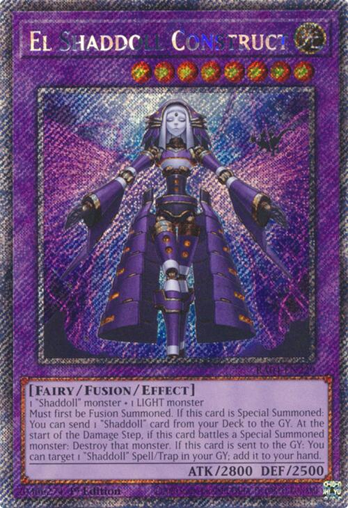 El Shaddoll Construct [RA04-EN229] Platinum Secret Rare | RetroPlay Games