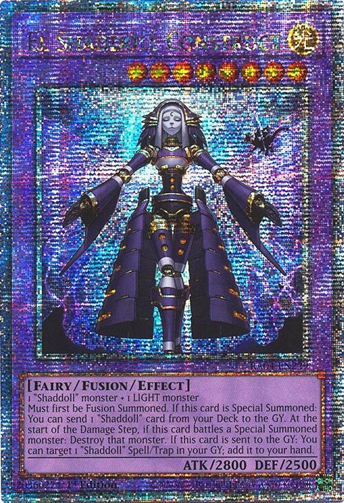 El Shaddoll Construct [RA04-EN229] Quarter Century Secret Rare | RetroPlay Games