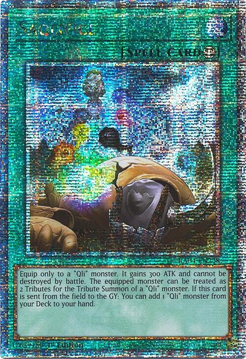 Saqlifice [RA04-EN238] Quarter Century Secret Rare | RetroPlay Games