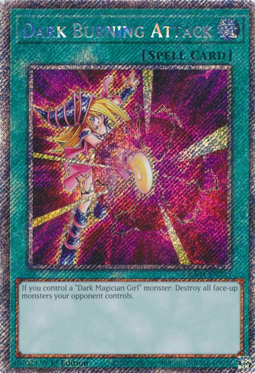 Dark Burning Attack [RA04-EN245] Platinum Secret Rare | RetroPlay Games