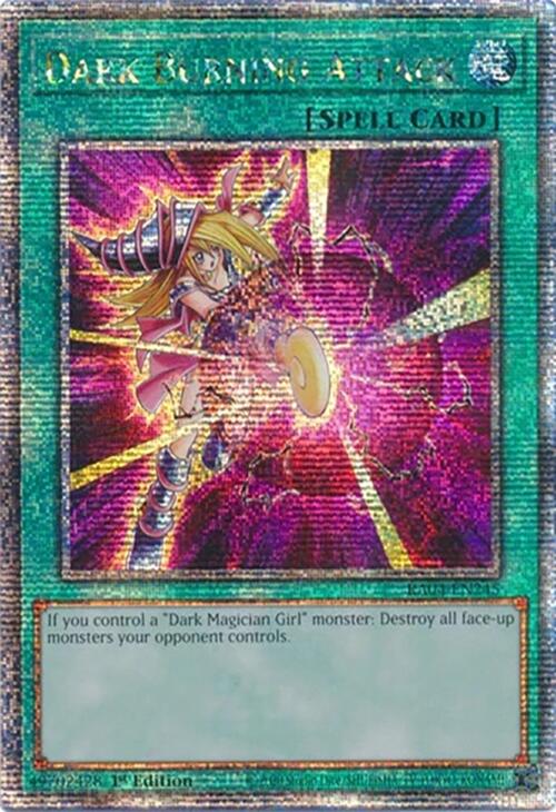 Dark Burning Attack [RA04-EN245] Quarter Century Secret Rare | RetroPlay Games