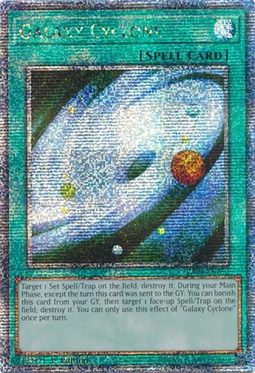 Galaxy Cyclone [RA04-EN250] Quarter Century Secret Rare | RetroPlay Games