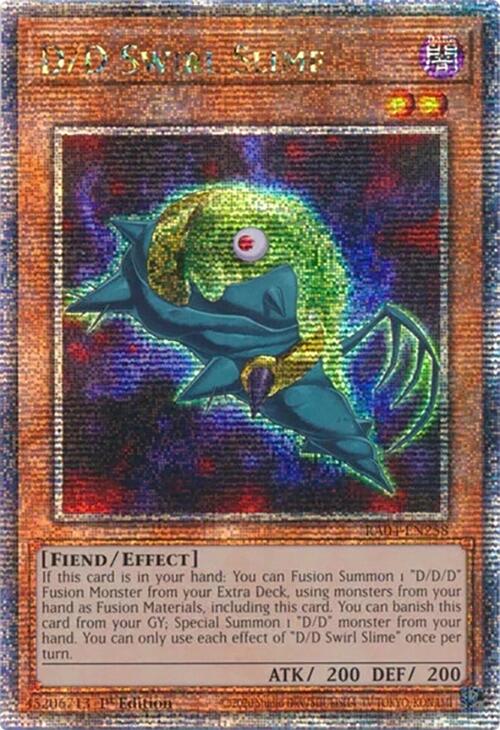 D/D Swirl Slime [RA04-EN258] Quarter Century Secret Rare | RetroPlay Games
